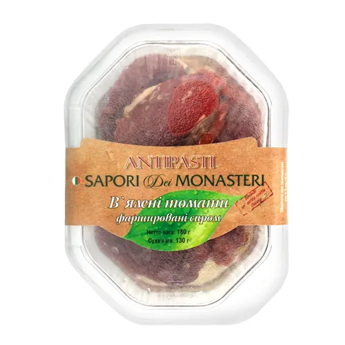 Томати в'ялені фаршировані сиром Sapori dei Monasteri п/у 180г