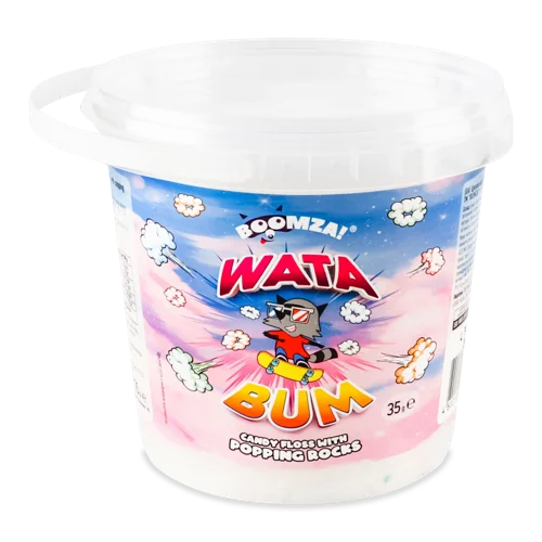 Вата Цукрова Вибухова Карамель Wata Bum Boomza!, в/ґ, 35г