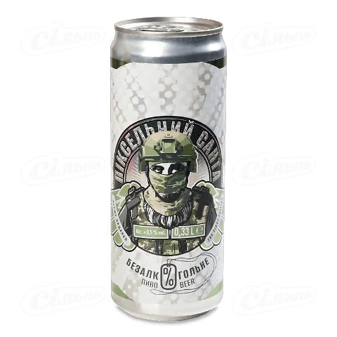 Пиво Beermaster Brewery Піксельний Санта СвБаНфЗбФК, 0,33л