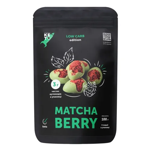 Матча Berry Low Carb КетоРакета д/п 100г