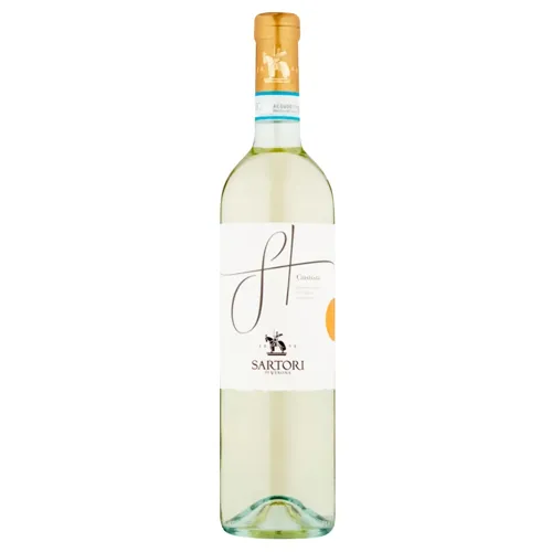 Вино Sartori Custoza біле сухе 12%, 0,75л
