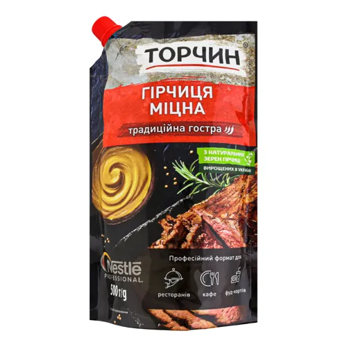 Гірчиця Міцна Торчин д/п 500г