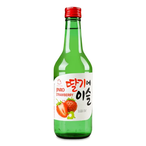 Соджу Jinro Strawberry Soju полунична,0,36 л