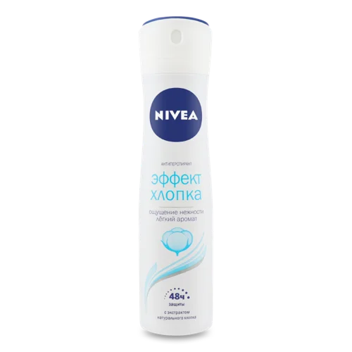 Антиперспірант Nivea Ефект Бавовни, 150 мл