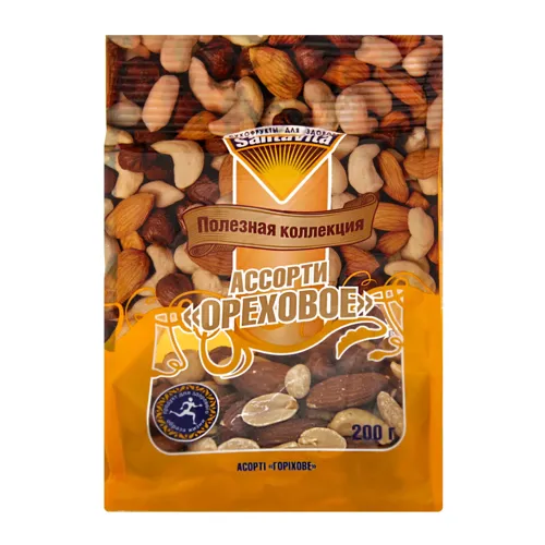Асорті Горіхове Santa Vita м/у 200г