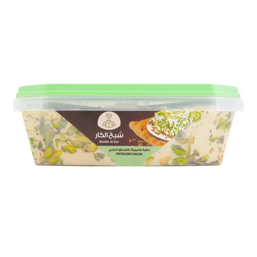 Халва кунжутна з фісташками Pistachio Shaikh Al Kar Bustanji п/у 400г