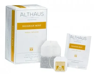 Чай трав'яний пакетований Althaus Bavarian Mint 20 x 1.75г