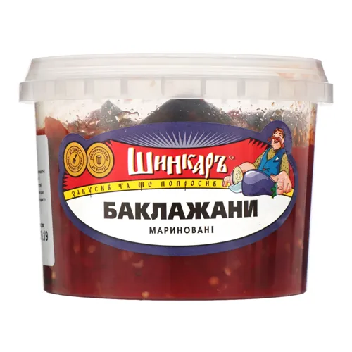 Баклажани мариновані Шинкаръ п/у 300г