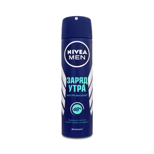Дезодорант Чоловічий Заряд Ранку Nivea Men, 150мл