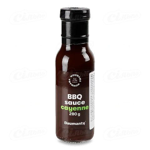 Соус Daumantu WowMama «Перець каєнський барбекю», 280г