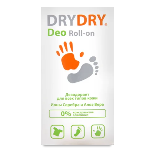 Дезодорант для тіла DRYDRY Deo без спирту, 50 мл