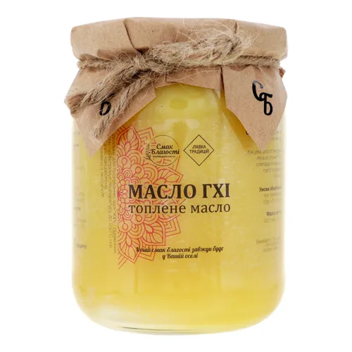 Масло 99% топлене Гхі Смак Благості с/б 420г