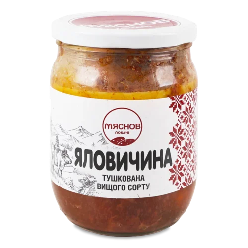 Яловичина Мяснов Локачі тушкована в/с