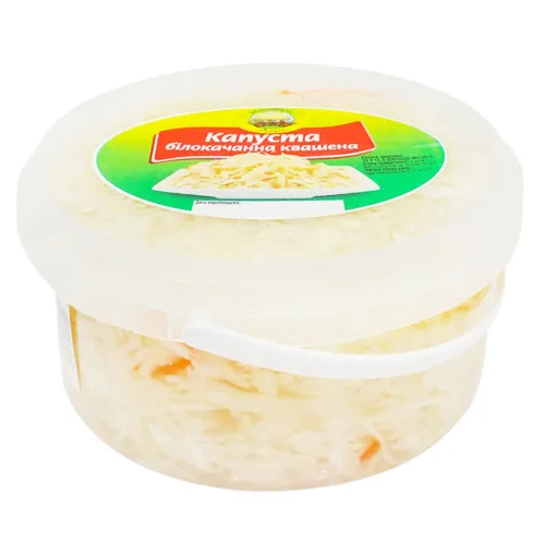 Капуста квашена білокачанна 500г