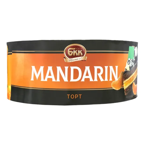 Торт Mandarin БКК картонна упаковка 1кг