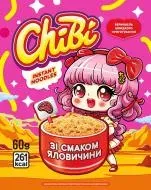 Вермішель ChiBi швидкого приготування зі смаком яловичини 60г