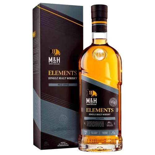 Віскі M&H Elements Red Wine Cask 46% 0,7л