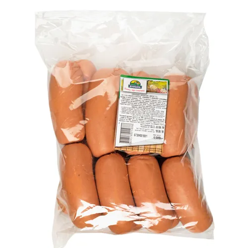 Сардельки Ятрань Карпатські варені перший сорт