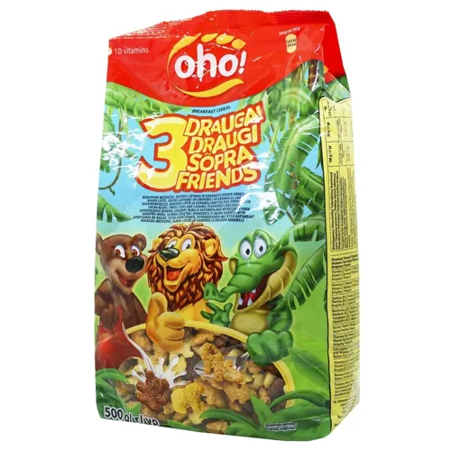 Сніданок сухий Oho Троє друзів 500г