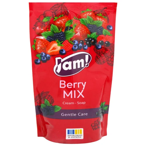 Крем-мило Jam Berry Mix  з гліцерином 300мл