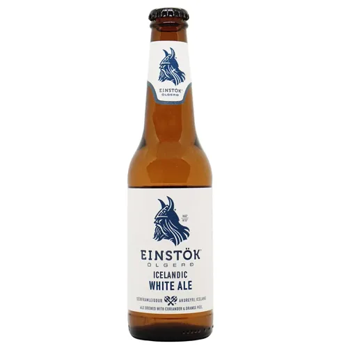 Пиво Einstok Olgerd Icelandic White Ale світле нефільтроване 5,2% 0,33л