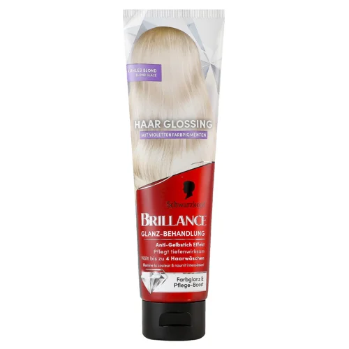 Бальзам для волосся тонуючий Brillance Hair Gloss Перлинний блонд 150мл
