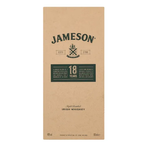 Віскі 18 років Jameson 0.7л 40%
