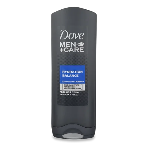 Гель для Душу Баланс Зволоження Men+Care Dove, 250мл