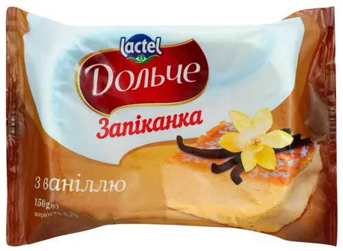 Запіканка 4.5% Ваніль Дольче картонна упаковка 150г