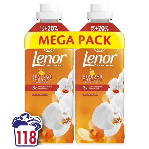 Кондиціонер для білизни Lenor Orchid&Vanilla 2х1,2л