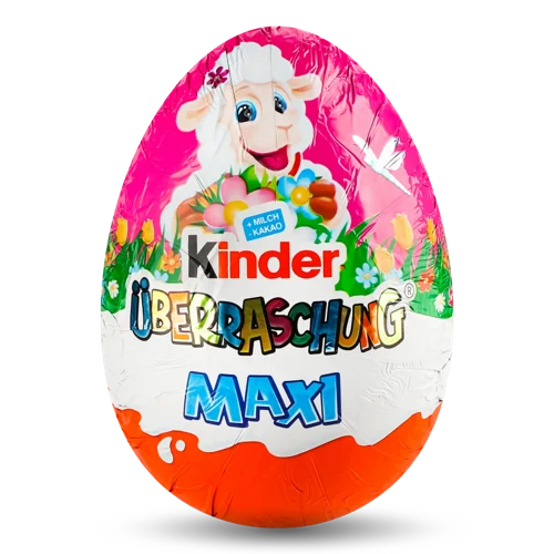 Шоколадне Яйце Kinder З Сюрпризом Рожеве, 20г