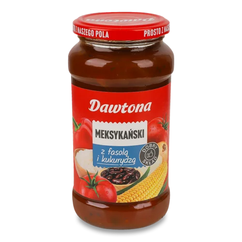 Соус Мексиканський Кукурудзяний/Квасоля С/Б 520 Г, Dawtona
