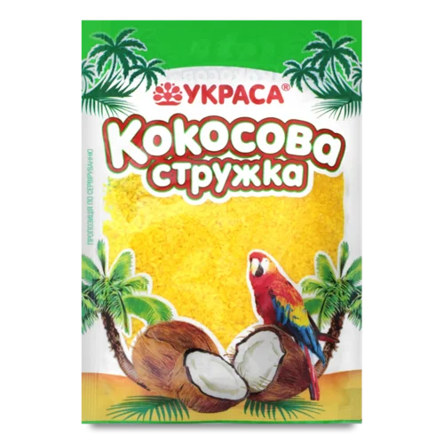 Стружка «Украса» кокосова кольорова в асортименті