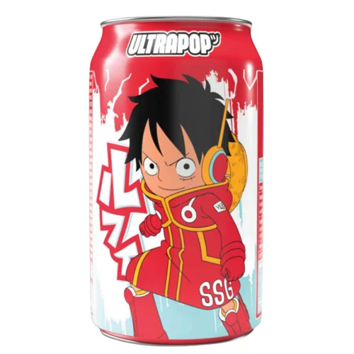 Напій газований Ultra Pop One Piece Полуниця 0,33л