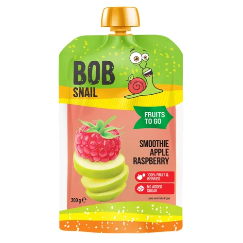 Смузі Bob Snail яблуко-малина 200г