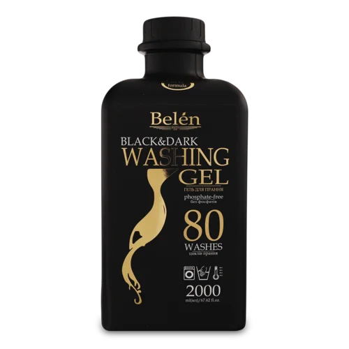Гель для Прання Чорної та Темної Білизни Black&dark Belen, 2л