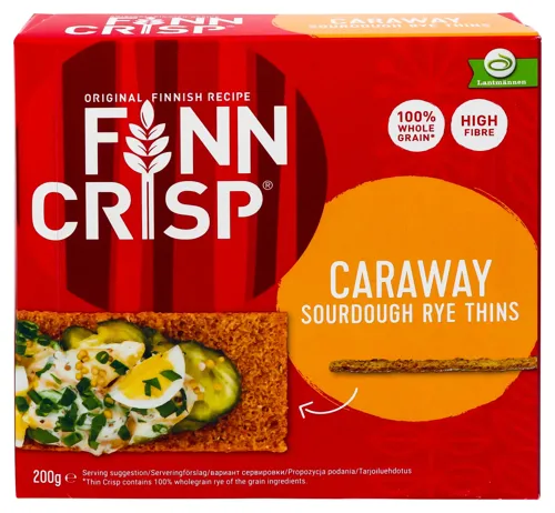 Сухарики житні з кмином Finn Crisp, 200г