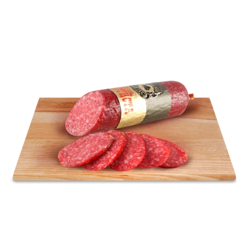 Ковбаса Салямі Золотиста Золотий Теленок Сирокопчена, кг