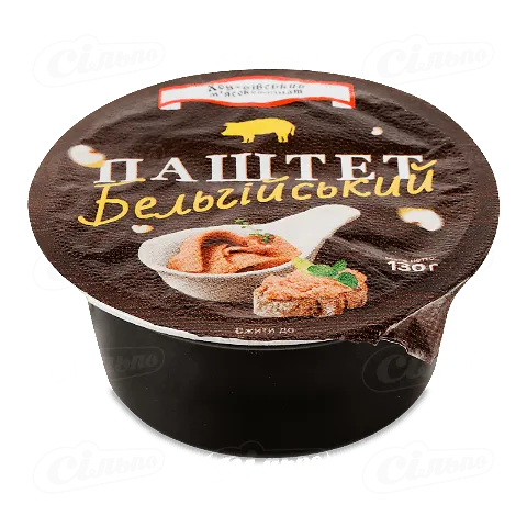 Паштет «Ходорівський МК» «Бельгійський», 130г