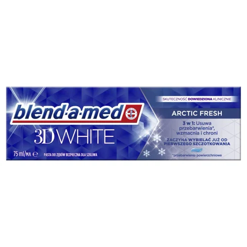 Зубна паста Blend-a-Med 3D White Арктична свіжість 75мл