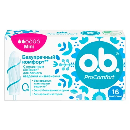 Тампони гігієнічні O.B.ProComfort Mini 16шт