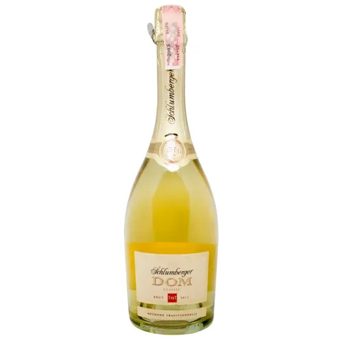 Вино ігристе Schlumberger DOM Classic Brut біле 0,75л
