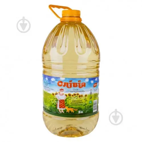 Олія соняшникова "Олівія" рафінована 5л