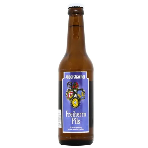 Пиво Aldersbacher Freiherrn Pills світле 5,1% 0,33л
