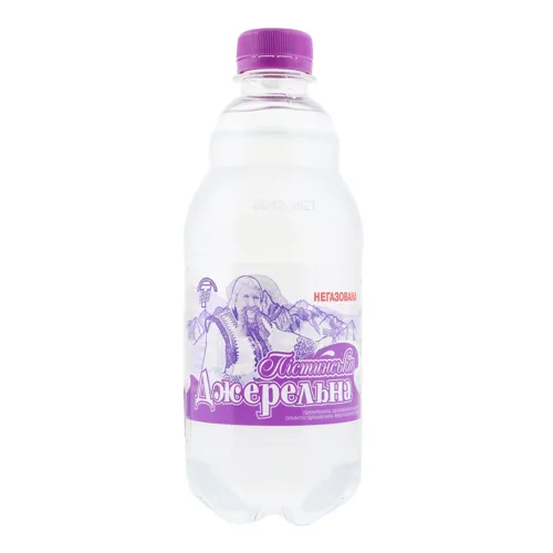 Вода мінеральна "Пістинська Джерельна" негазована (пет 0,5л.)