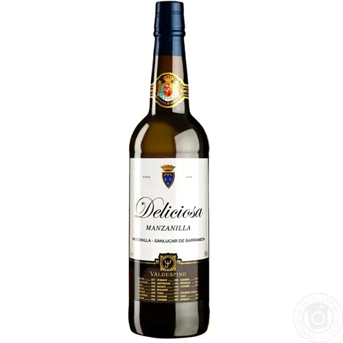 Вино Valdespino Manzanilla Deliciosa біле сухе 15% 0,75л