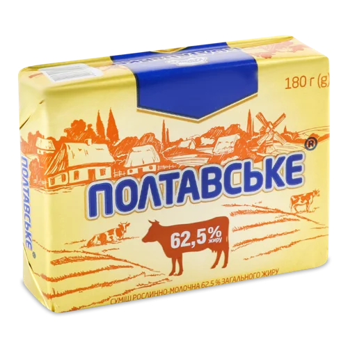 Суміш Рослинно-Молочна 62.5% Рідна Хатинка Полтавське, м/у, 180г
