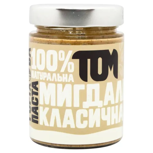 Паста горіхова Том Класична мигдаль 300г