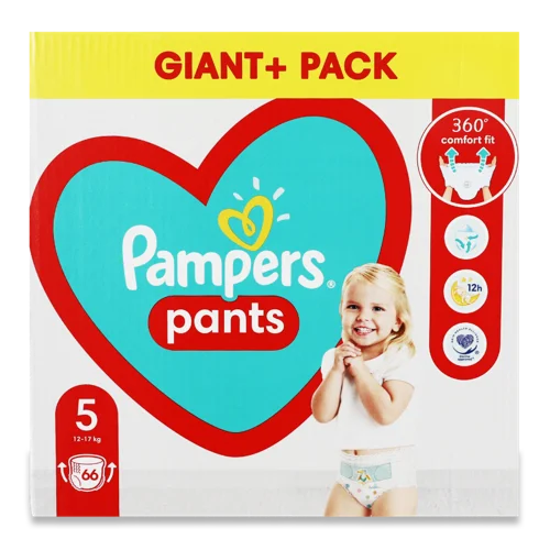 Підгузки Трусики Pampers 5, 12-17 кг, 66 шт, в/ґ