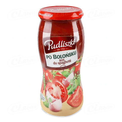 Соус Pudliszki Болоньєзе для спагетті, 500г